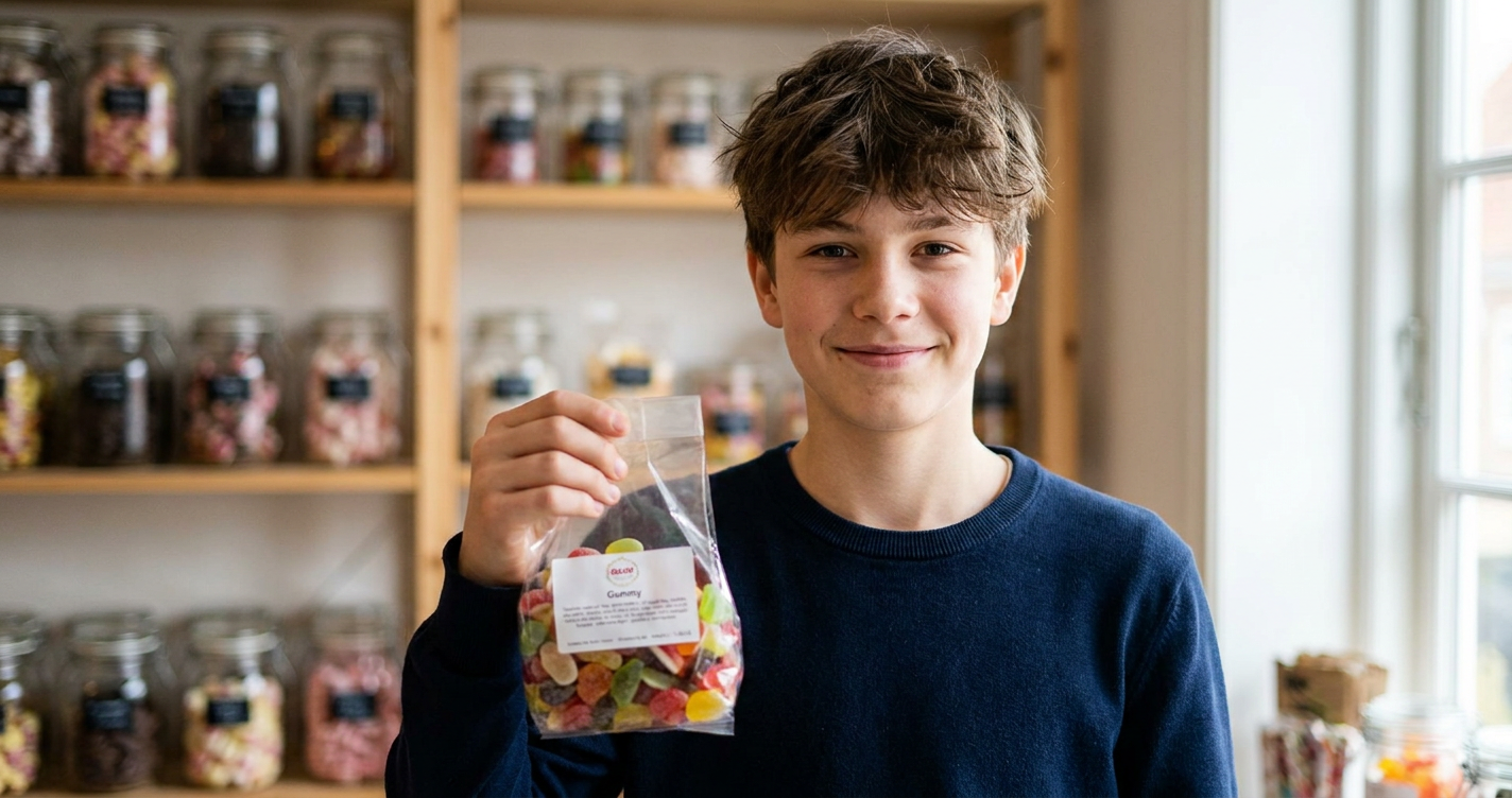 Alfred, 14, lärde sig av Joakim von Anka – nu är han yngst någonsin i SM för unga företagare