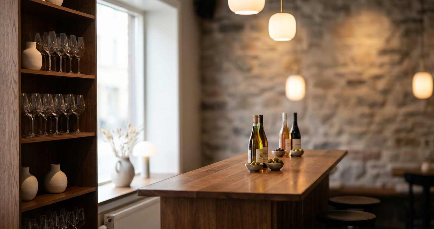 Axel Alfredsson och Sara Åbergsson – tog steget från munblåsta glas till bar utan kök